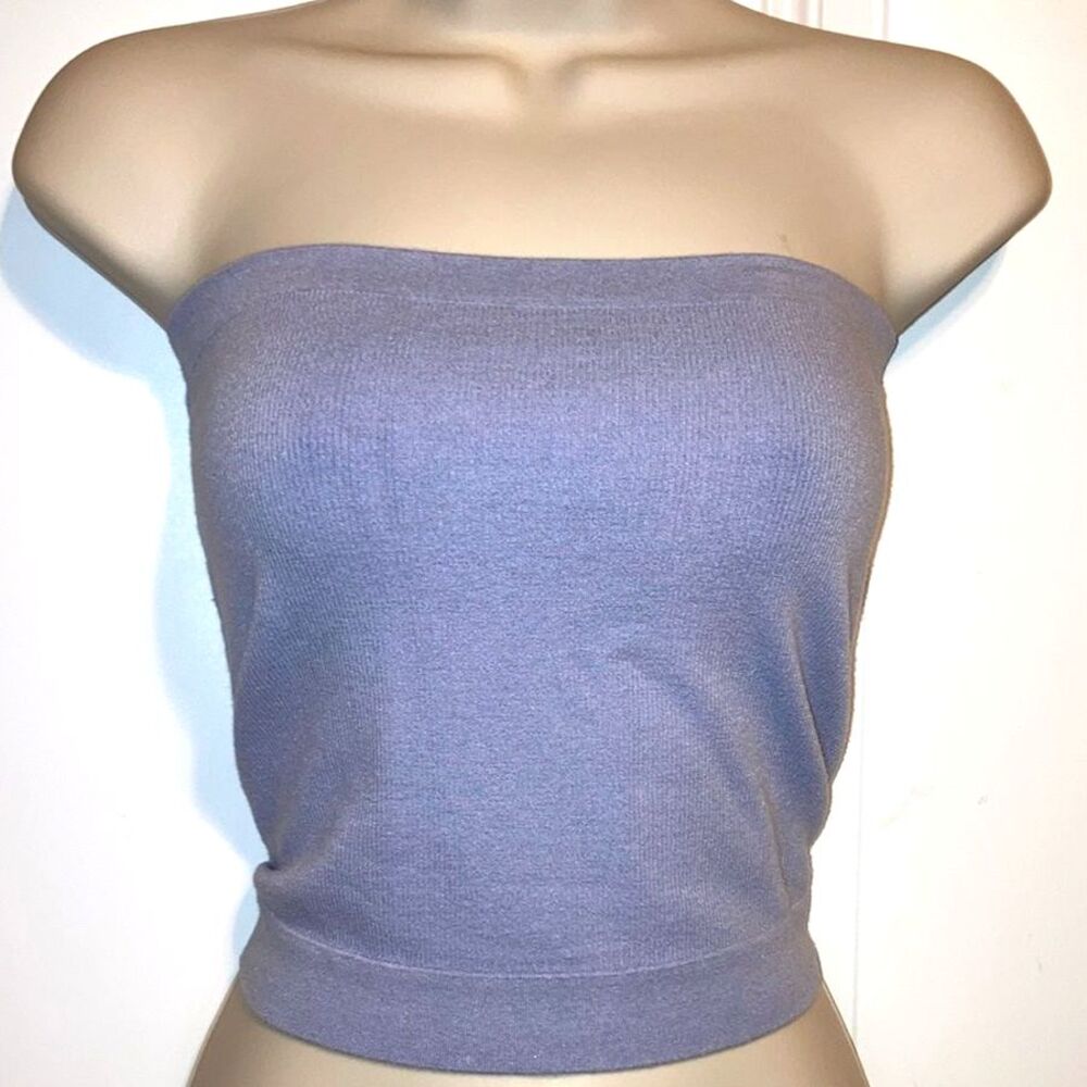 Urban Outfitters OUT FROM UNDER Bandeau Tube Top Periwinkle Womens Medium Large